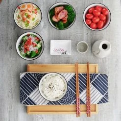 17 fl. oz. Porcelain 5-Piece White Cherry Blossoms Rice Fruit Bowls Japanese Soup Bowl by Panbado 17 17 fl. oz. Porcelain 5-Piece White Cherry Blossoms Rice Fruit Bowls Japanese Soup Bowl by Panbado -Dinnerware Shop white panbado bowls js bowl 001 31 1000