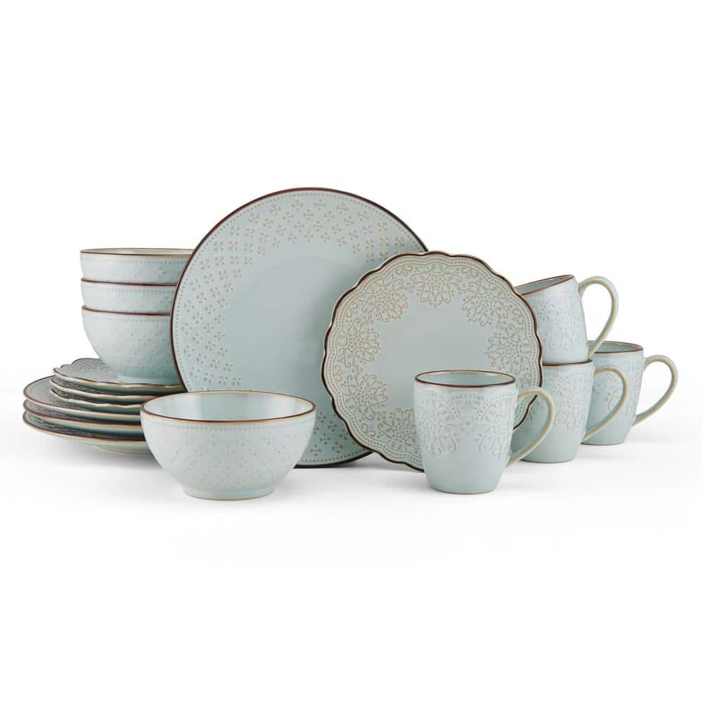 16-Piece Joanne White Stoneware Dinnerware Set (Service For 4) by Pfaltzgraff 3 16-Piece Joanne White Stoneware Dinnerware Set (Service For 4) by Pfaltzgraff