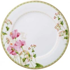 Poppy Place 10.5 in. White and Pink Porcelain Dinner Plates (Set of 4) by Noritake 10 Poppy Place 10.5 in. White and Pink Porcelain Dinner Plates (Set of 4) by Noritake -Dinnerware Shop white pink gold noritake dinner plates 1737 406d 4f 1000