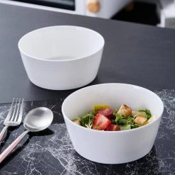 Madeline Collection 32-Piece White Bone China Round Dinnerware Set (Service for 8) by STONE LAIN -Dinnerware Shop white stone lain dinnerware sets blb0856 b020002 44 1000