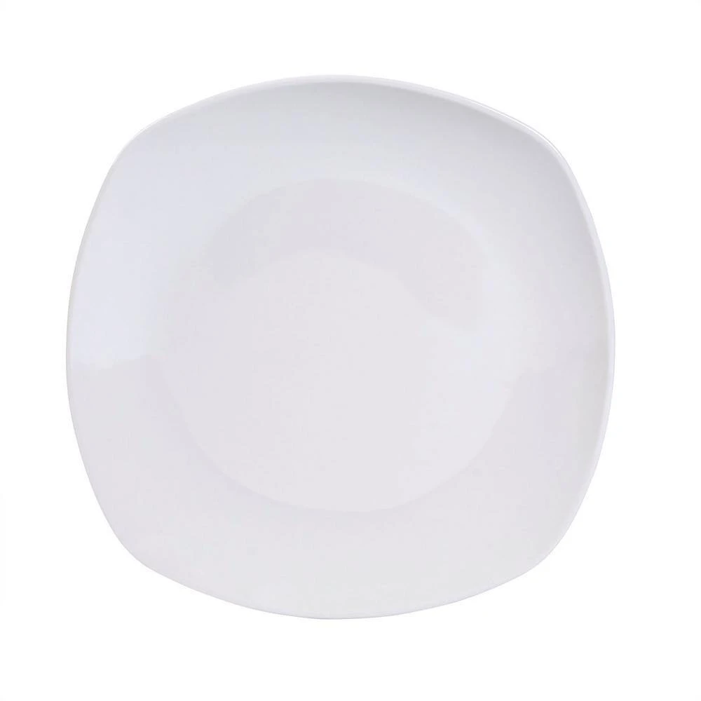 16-Piece Casual White Ceramic Dinnerware Set (Service for 4) by Tabletops Gallery 8 16-Piece Casual White Ceramic Dinnerware Set (Service for 4) by Tabletops Gallery - Image 6