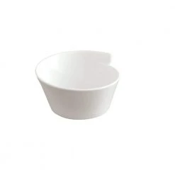 New Wave White Porcelain Small Round Rice Bowl by Villeroy & Boch -Dinnerware Shop white villeroy boch bowls 1025251901 fa 1000