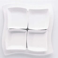 New Wave White 4.75 in. Square Individual Bowl by Villeroy & Boch 11 New Wave White 4.75 in. Square Individual Bowl by Villeroy & Boch -Dinnerware Shop white villeroy boch bowls 1025253934 1f 1000