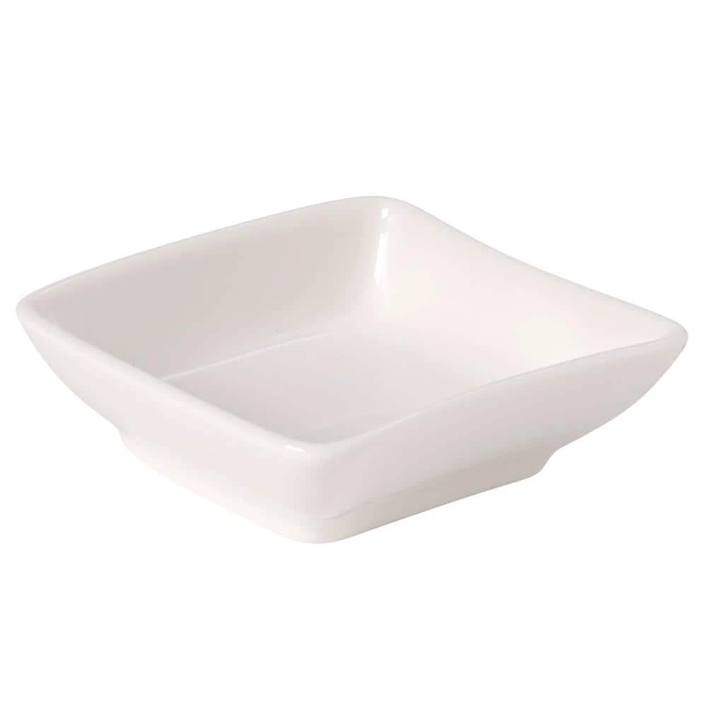 New Wave White 4.75 in. Square Individual Bowl by Villeroy & Boch 3 New Wave White 4.75 in. Square Individual Bowl by Villeroy & Boch