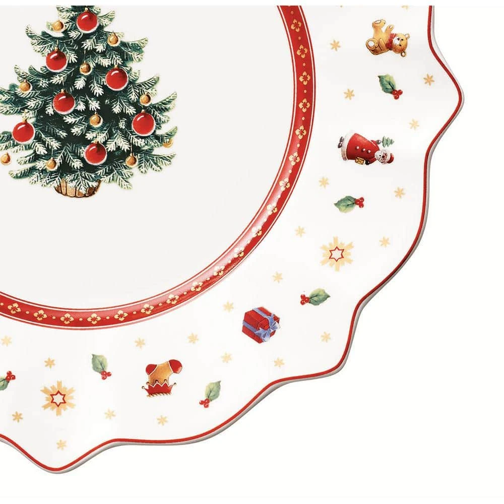 Toy's Delight 9.5 in. White Salad Plate by Villeroy & Boch 4 Toy's Delight 9.5 in. White Salad Plate by Villeroy & Boch - Image 2
